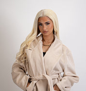 Manteau long beige